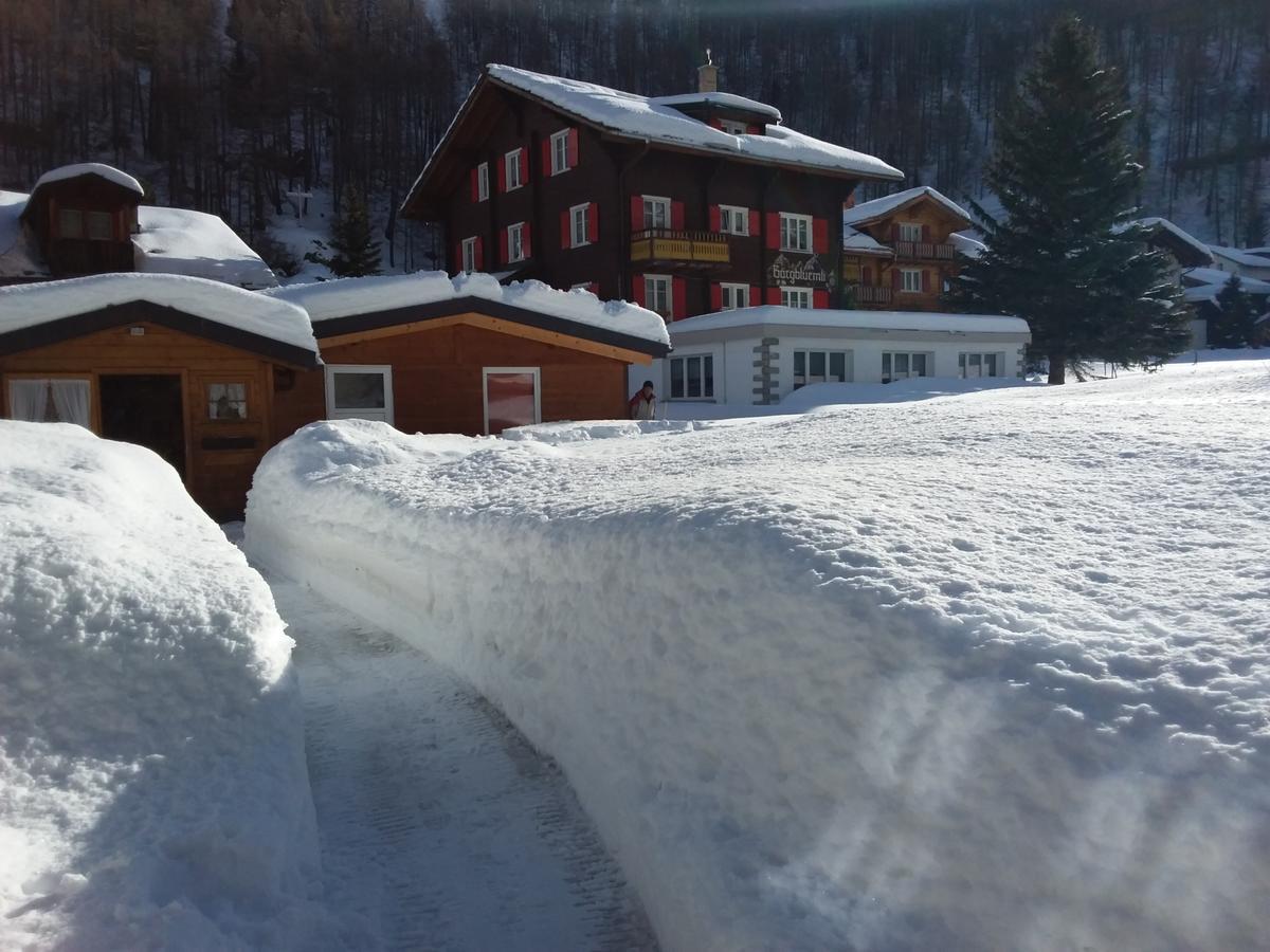 Apartmán Anis Saas-Almagell Exteriér fotografie