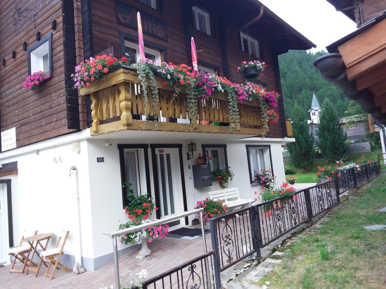 Apartmán Anis Saas-Almagell Exteriér fotografie